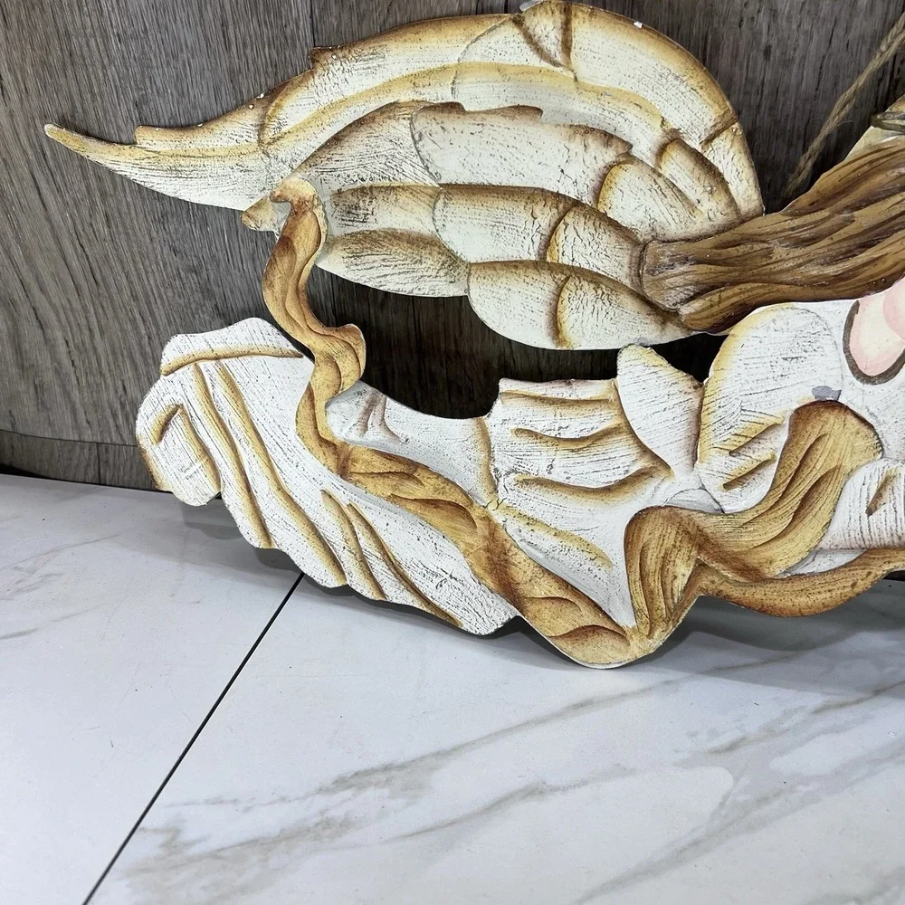Hammered Metal Work Angel Wall Art 22